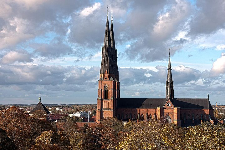 The 13th Century Uppsala Cathedral, the largest church in Scandinavia!