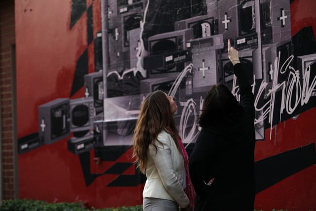 Street art mural | Arcades and laneways walking tour | Perth | australia | pelago