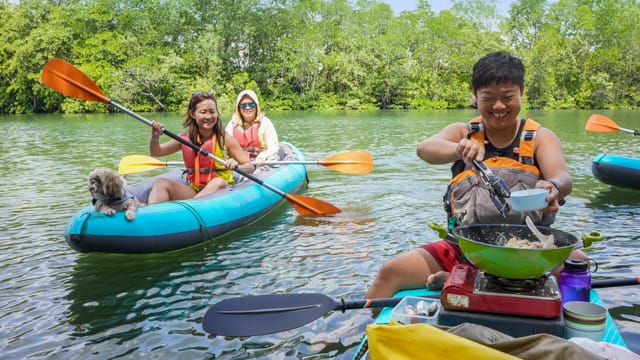 Tour chèo thuyền kayak vùng nông thôn với bữa trưa nấu trên đồng - Photo 1 of 15