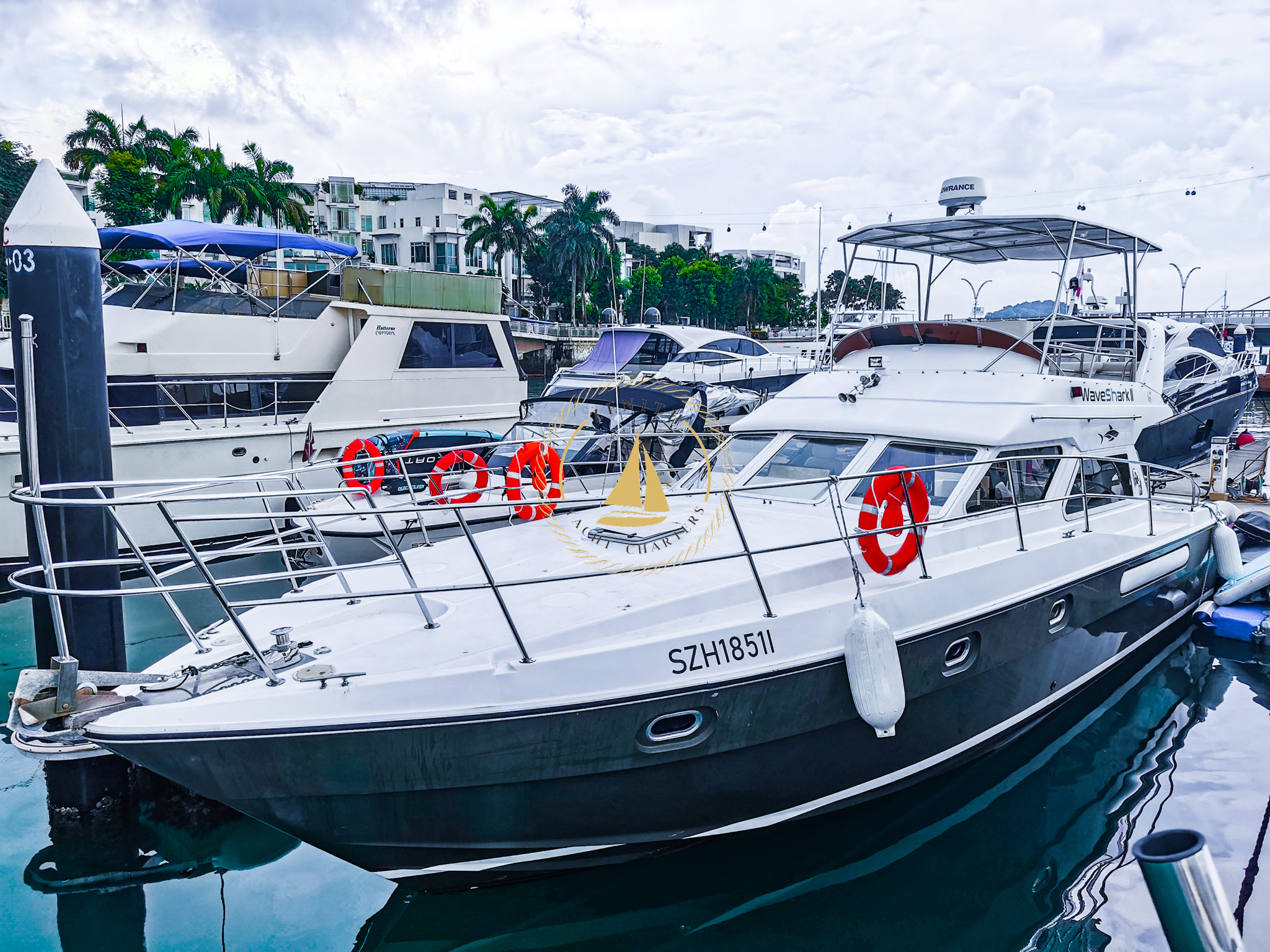 WaveShark II Private Yacht Charter in Singapore - Photo 1 of 10