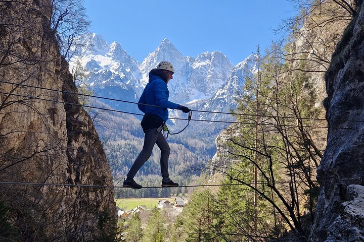 3 Hour Via-Ferrata Experience in Gozd Martuljek - Photo 1 of 6