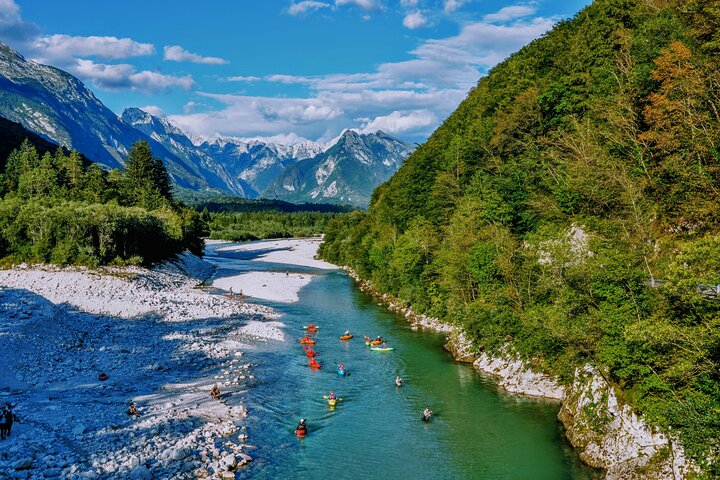 Guided Sit-on-top Kayaking Adventure in the Soča Valley from Čezsoča - Photo 1 of 8