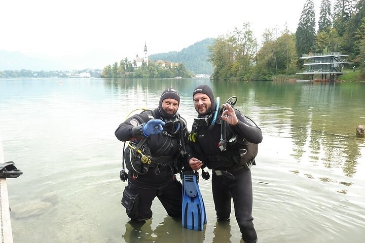 Happy Discover Scuba Diver