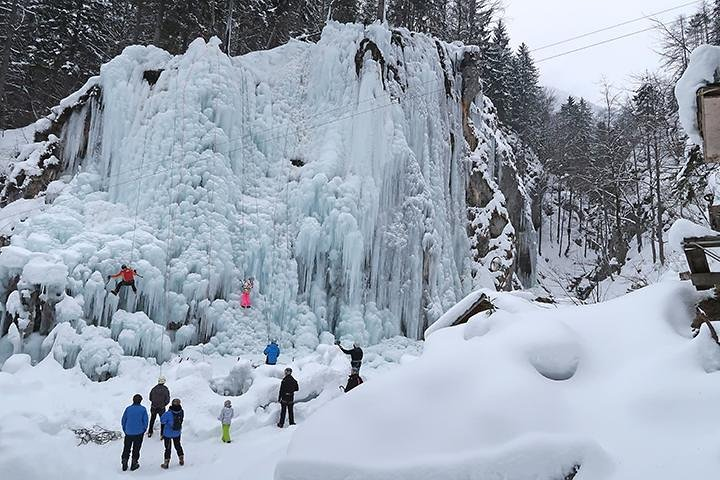 Ice climbing - Mojstrana