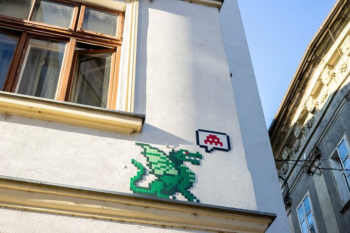 Space INVADER mosaics @ Ljubljana - Photo 1 of 6