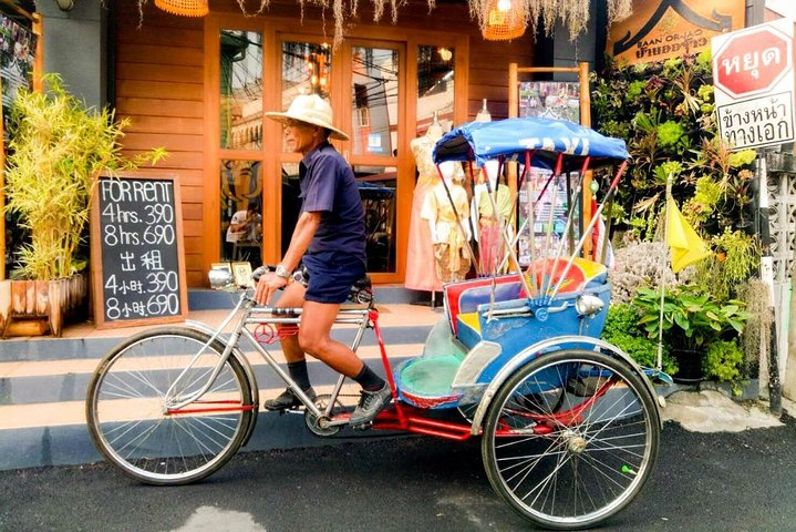 4 Hour Rent & Ride Package - Chut Thai Rental with Rickshaw (for 2 persons) - Photo 1 of 25