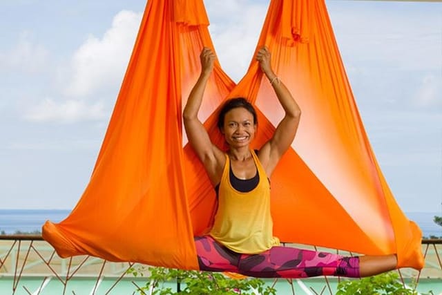 Aerial Yoga Class in Kata, Phuket  - Photo 1 of 5