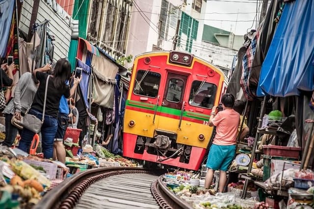 Bangkok Damnoen Saduak, Train Market and Mahanakhon Day Trip - Photo 1 of 9