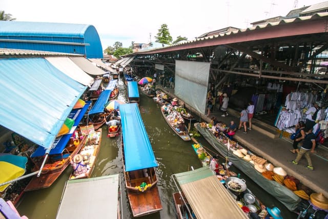 Bangkok Private Car Hire: Damnoen Saduak Floating Market - Photo 1 of 9