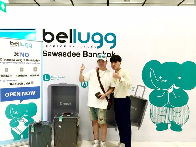 Bellugg Luggage Delivery Service: Bangkok Airports & Hotels | Thailand - Photo 1 of 5