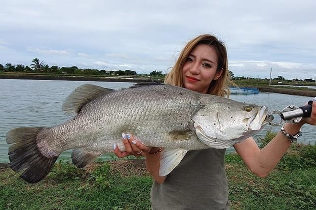 Big Barramundi Lure Fishing Thailand - Photo 1 of 6