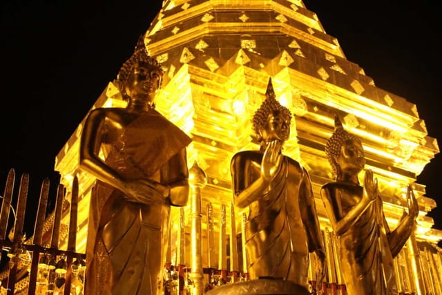 Chiang Mai Doi Suthep & Wat Umong Temple Night View Join-in Tour - Photo 1 of 5