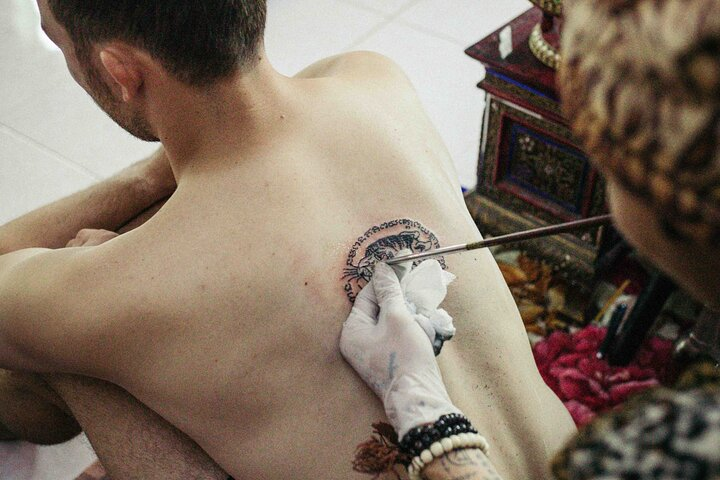 Chiang Mai Sak Yant Tattoo by Ajarn Tu  - Photo 1 of 11