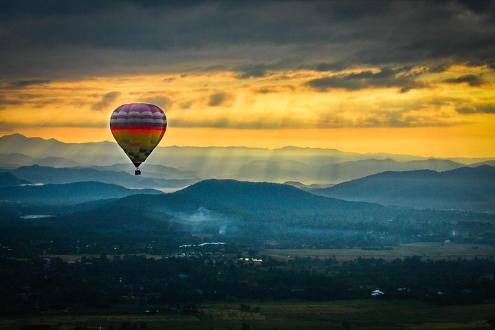 Hot Air Balloon flight with Spa