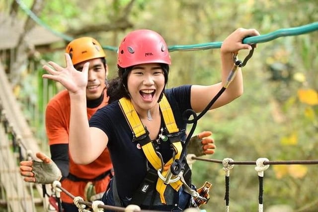 Chiang Mai Zipline White Water Rafting and Elephant Sanctuary - Photo 1 of 13