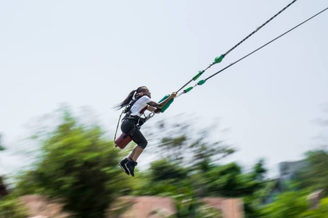 Bungy Jump and Human Slingshot at Sanook Park Pattaya - Photo 1 of 5