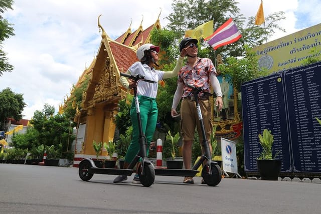 Explore Bangkok by E-Scooter & Try Street Food - Photo 1 of 7