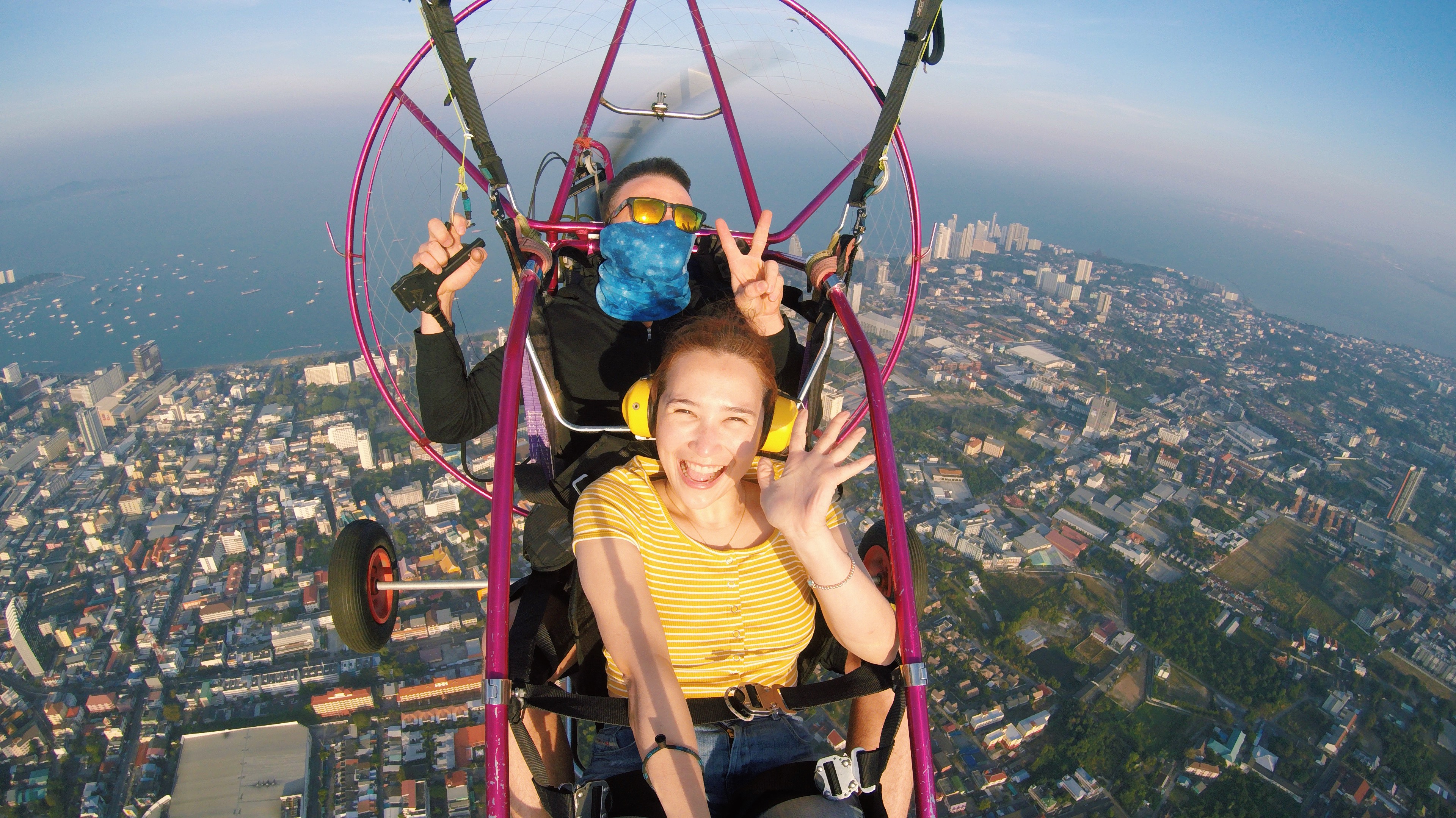 Flying Paramotor Gliding Experience in Pattaya - Photo 1 of 9