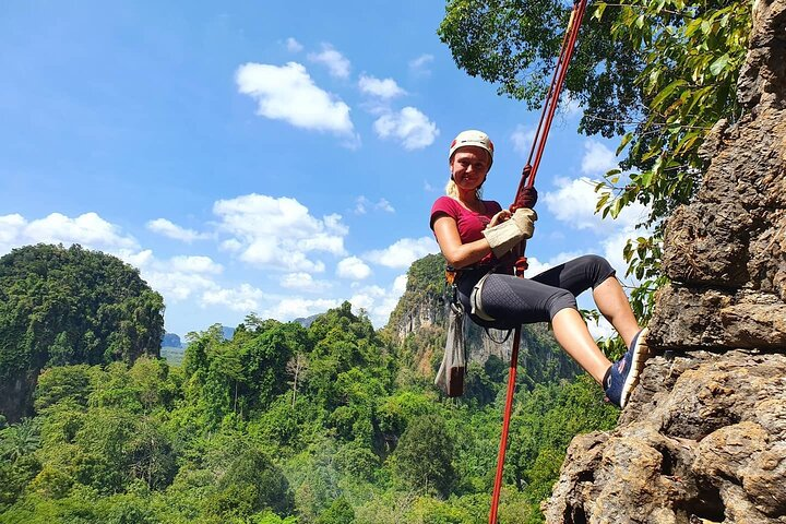 Full Day Zipline, Abseiling, Top Rope Climbing in Krabi - Photo 1 of 25