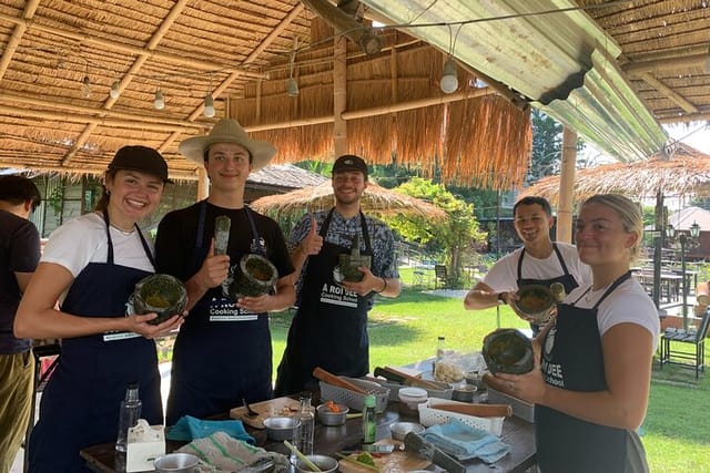 Half-Day Thai CookingClass at A Roi Dee Organic Farm in ChiangMai - Photo 1 of 25