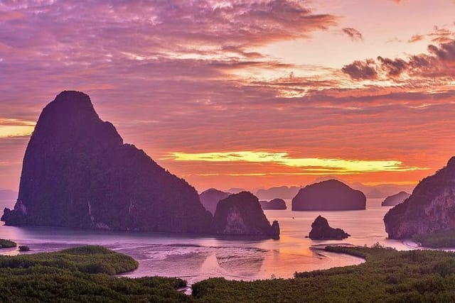 Exclusive Pang Nga Bay Sunset By Speed Boat