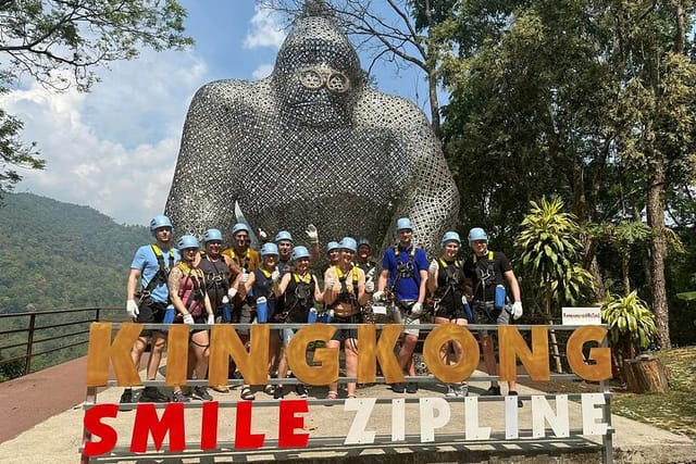 Kingkong Smile Zipline Adventure Tour From Chiang Mai - Photo 1 of 25