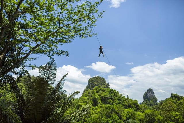 Krabi 2-Hour Zipline Adventure - Photo 1 of 7