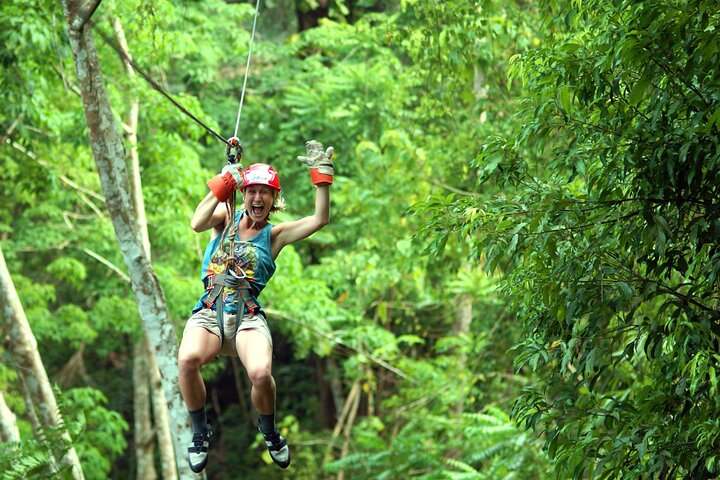 Krabi's Tropical Rainforest Canopy Zipline Adventure - Photo 1 of 17