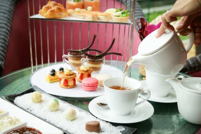 Lanna Khantoke Afternoon Tea Set at The Lobby Lounge at Shangri-La Hotel Chiang Mai | Thailand - Photo 1 of 4