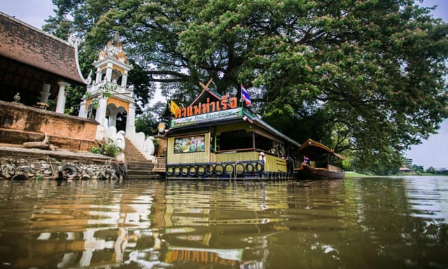 Mae Ping River Experience Tour from Chiang Mai: Wat Chai Mongkol, Mae Ping River Cruise & Khao Soy | Thailand - Photo 1 of 9