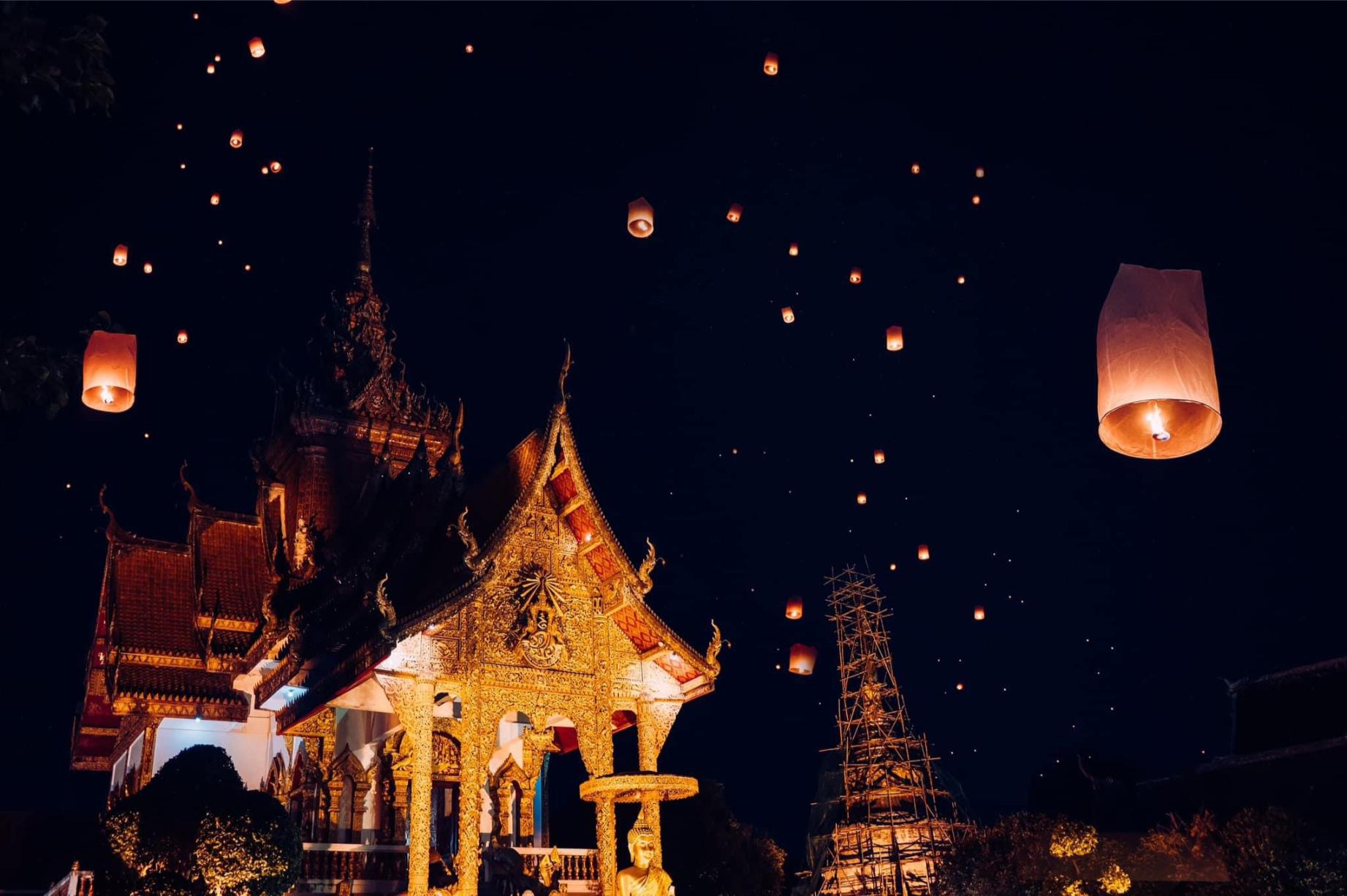 Magical Lantern Festival Chiang Mai 2024 in Chiang Mai Pelago