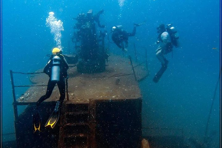 PADI AOWD Wreck dive