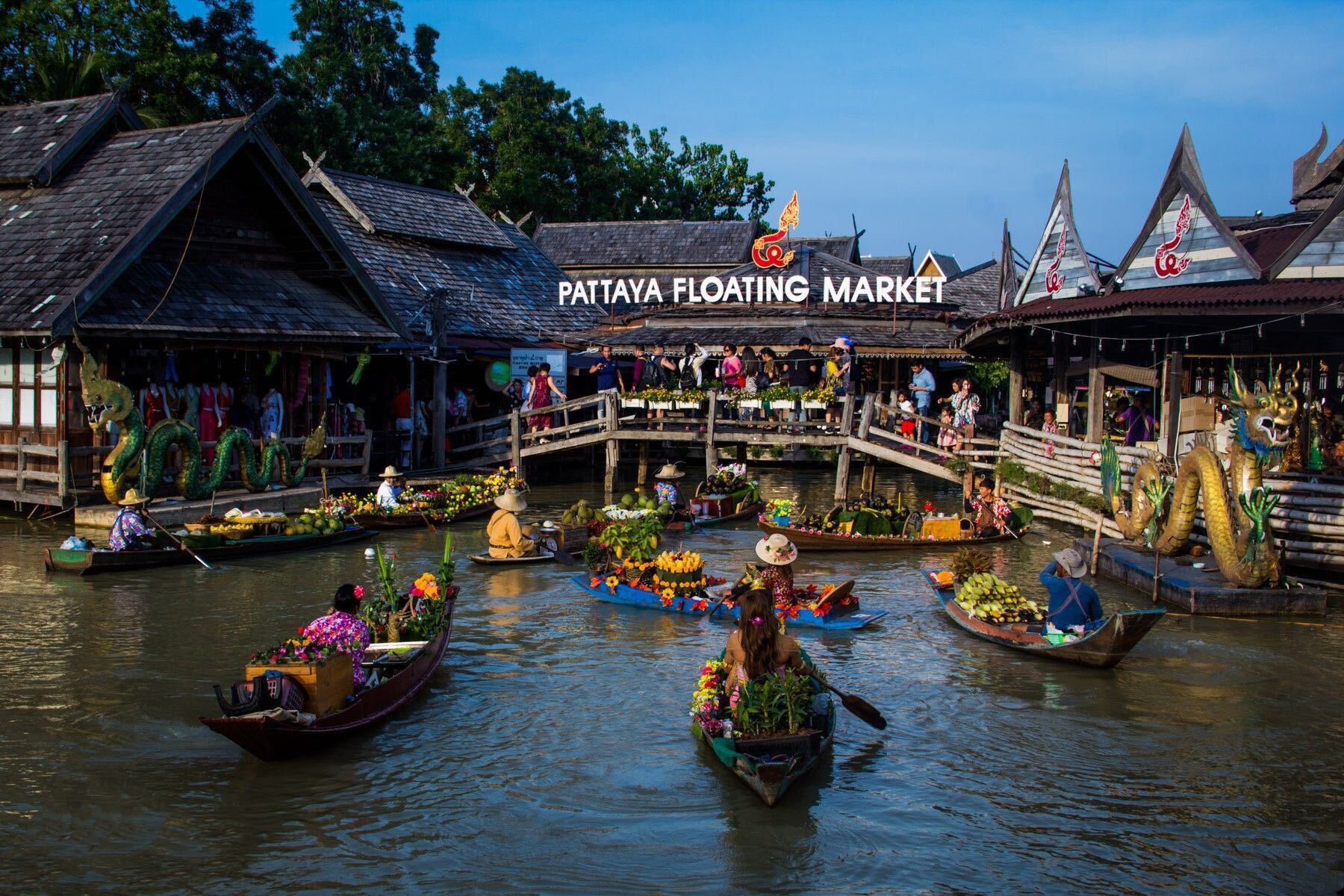 Pattaya Floating Market Entrance Tickets - Photo 1 of 8