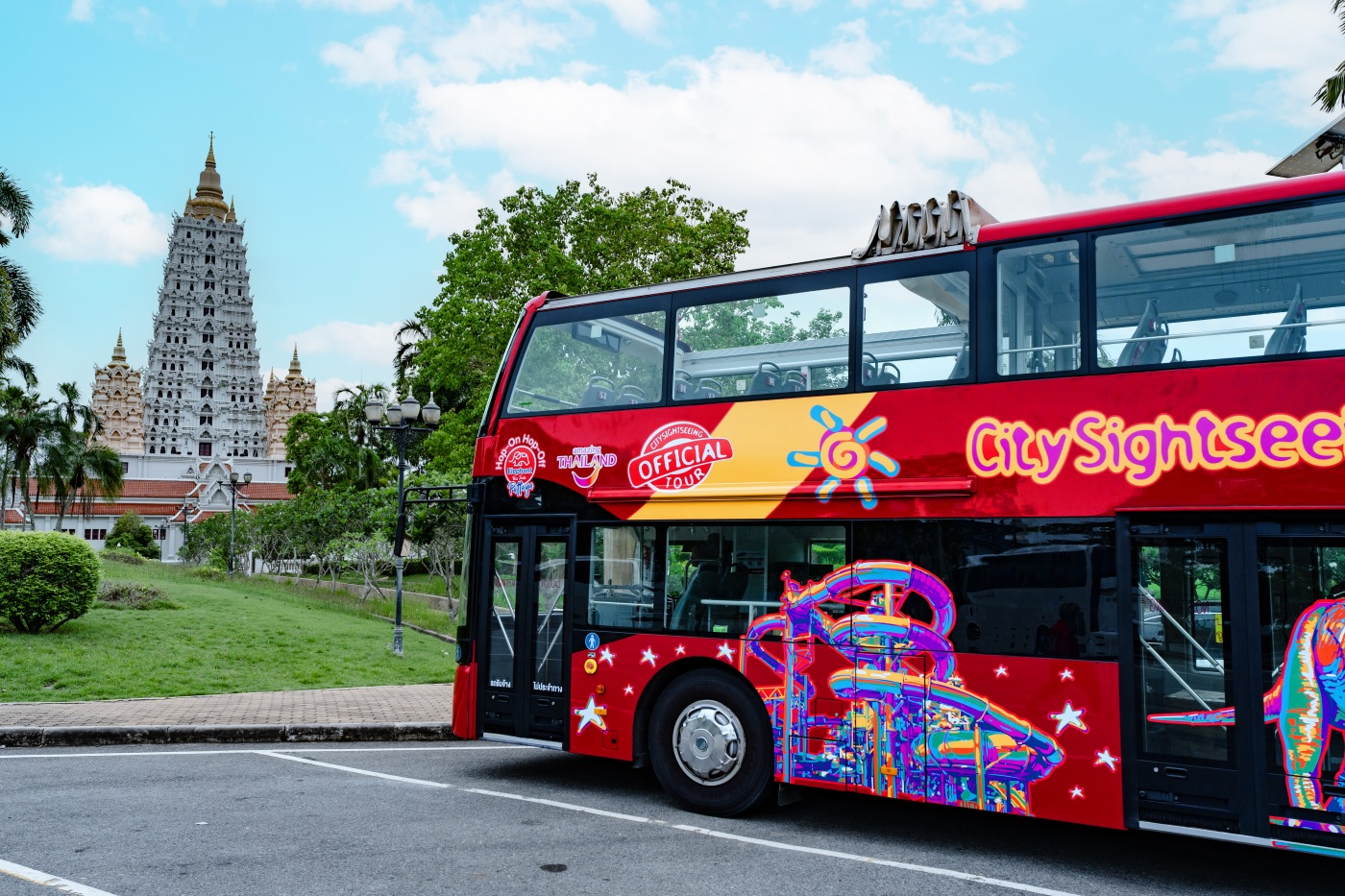 Pattaya Hop-On Hop-Off Bus Tour by Elephant Bus Tours - Photo 1 of 9