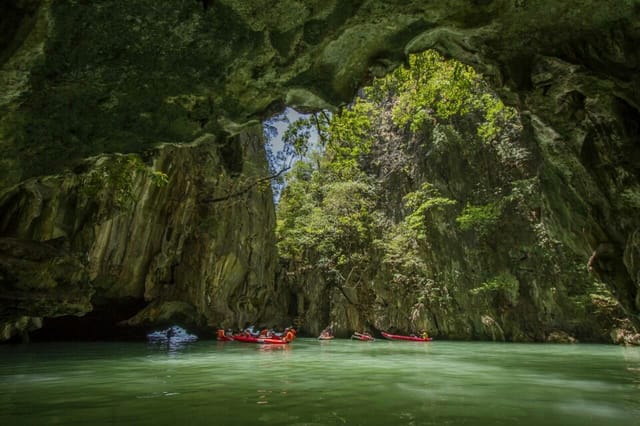 Phang Nga Bay | Full Day Sunrise Tour | James Bond island | Panyee Village | Phuket | Thailand | Pelago