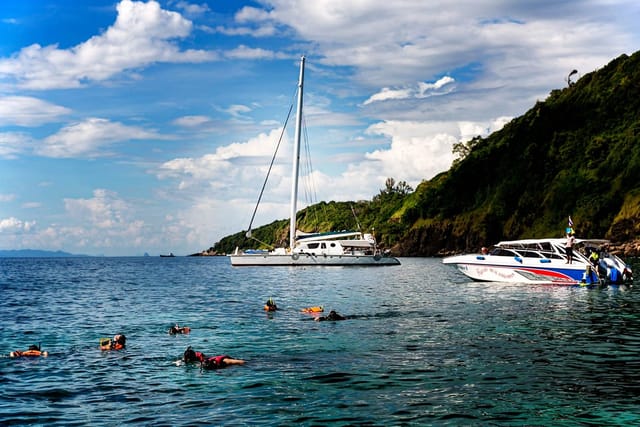 From Krabi: Phi Phi Island Day Tour by Speedboat - Photo 1 of 10