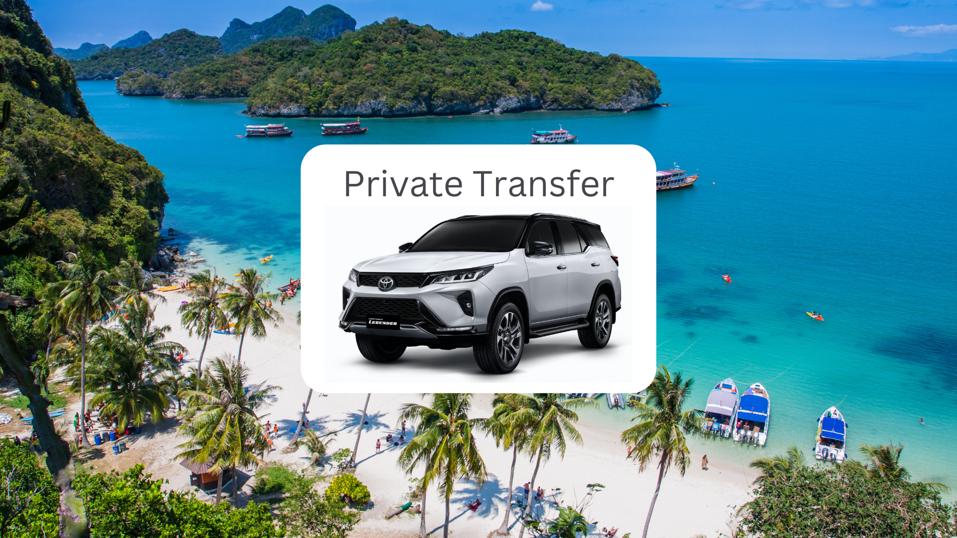 Samui Private Charter Service With Fixed Program | Thailand - Photo 1 of 6