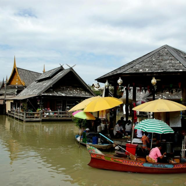 Sanctuary of Truth & Pattaya Floating Market: Day Trip From Laem Chabang - Photo 1 of 3