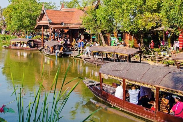 Skip the Line Admission Ticket of Ayothaya Floating Market - Photo 1 of 12