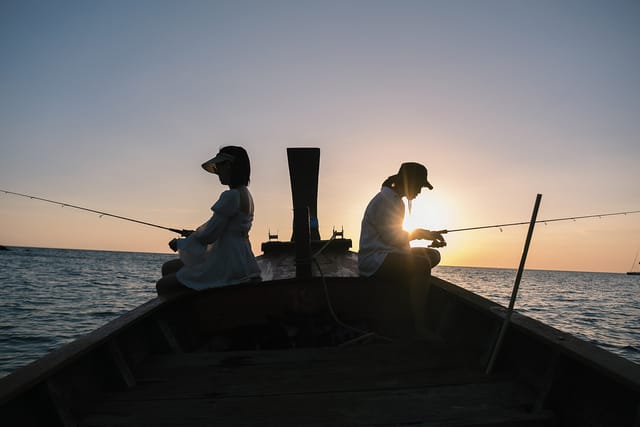 Private Long-tail Boat Fishing and Squid Fishing Tour - Photo 1 of 10