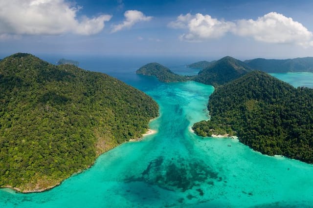 Surin Islands aerial