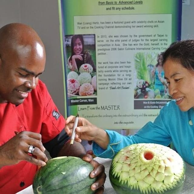 Traditional Thai Fruit and Vegetable Carving Class - Photo 1 of 14