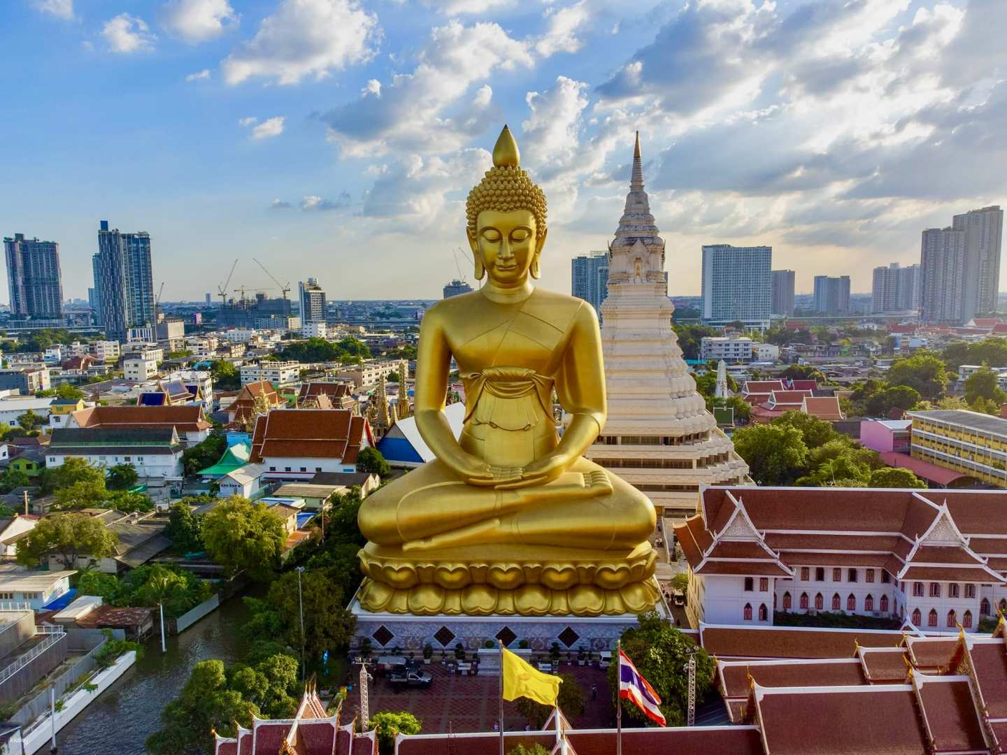 Wat Paknam by road Big Buddha, After the Rain Cafe, Thonburi  Market and Wat Arun | Thailand - Photo 1 of 6