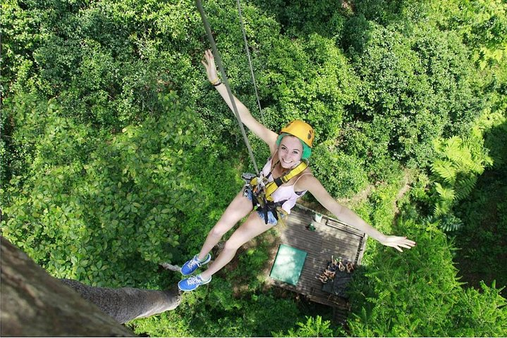 Zipline+Sticky waterfall+Long Neck Village Private Tour - Photo 1 of 7