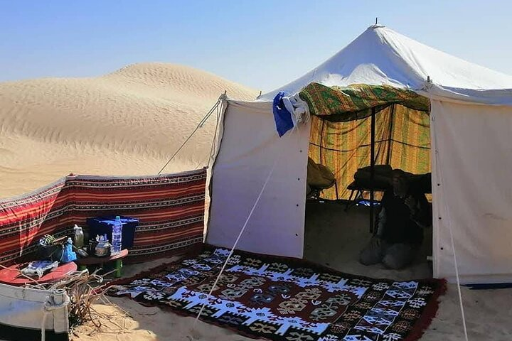 2 days from Djerba to the Desert for a bivouac passing through
Ksar Ghilan