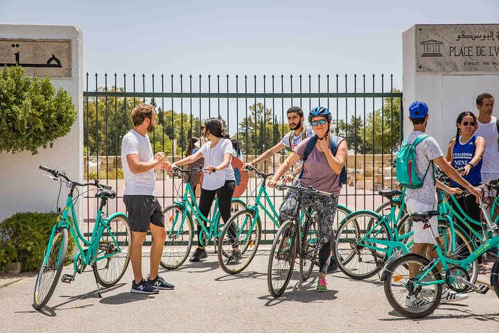 Group Guided Bike Tour of Carthage Archeological Site in Tunisia - Photo 1 of 11