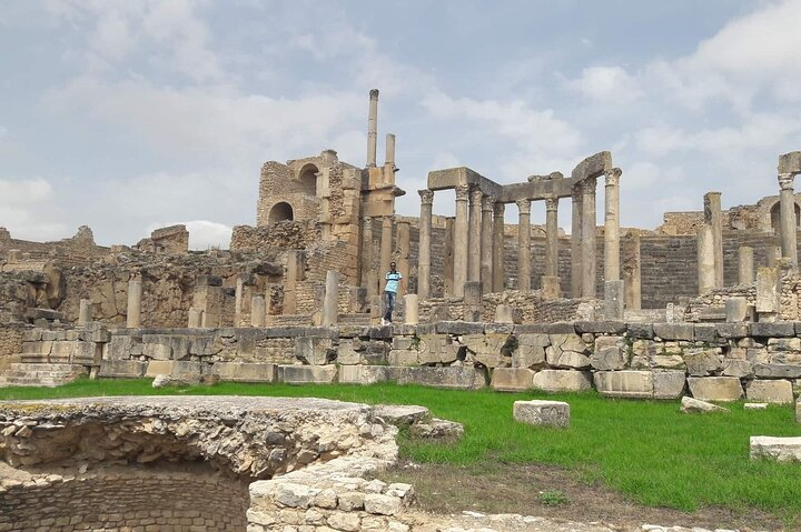 The archaeological site of Dougga