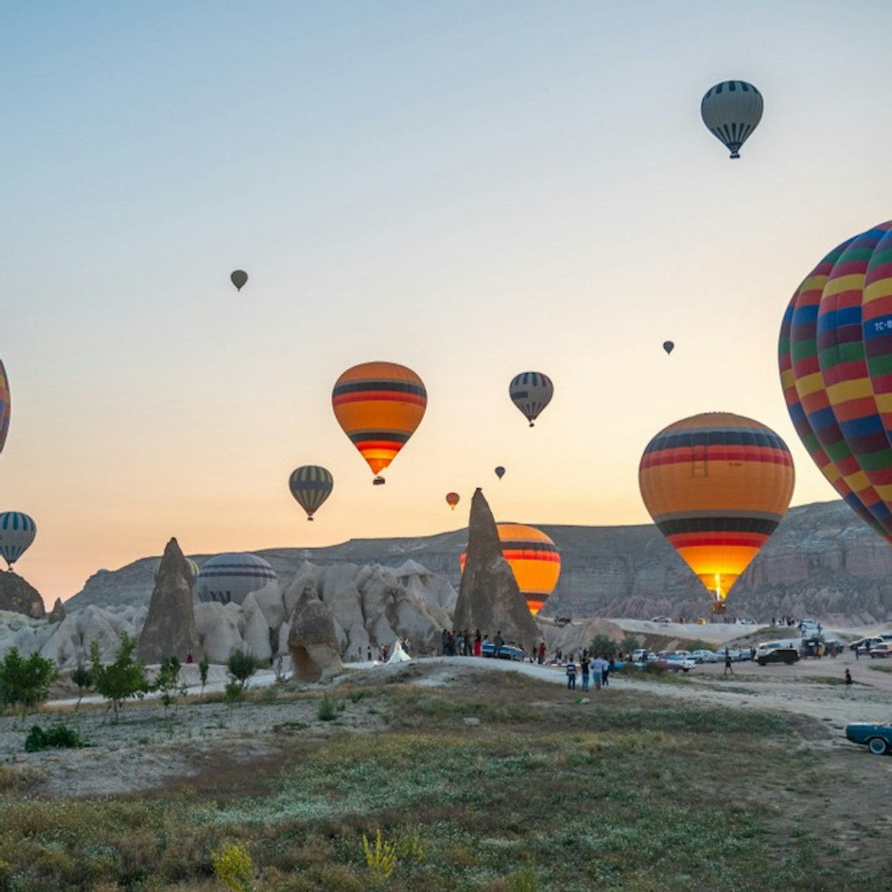 Cappadocia: Hot Air Balloon Flight from Istanbul + Breakfast - Photo 1 of 3