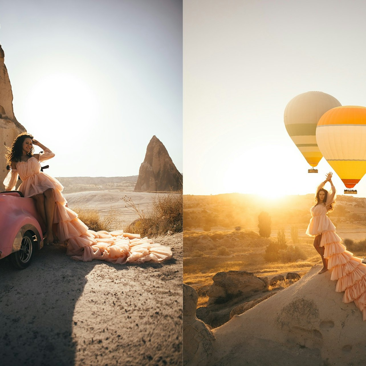 Cappadocia: Photoshoot with a Flying Dress - Photo 1 of 22