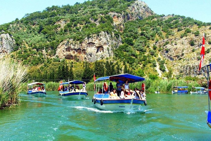 Boat Trip to Dalyan- Caunos Ancient City- Turtle Beach includes Mud bath